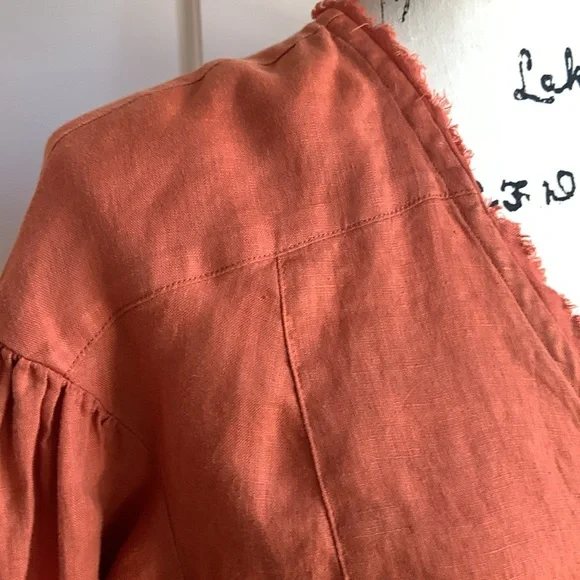 Holding Horses linen tunic OVERSIZED - Picture 4 of 10